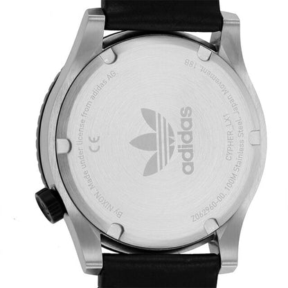 アディダス Cypher_LX1 クオーツ 腕時計 ブランド メンズ レディース adidas Z06-2960-00 アナログ グリーン ブラック 黒 Z06-2960-00