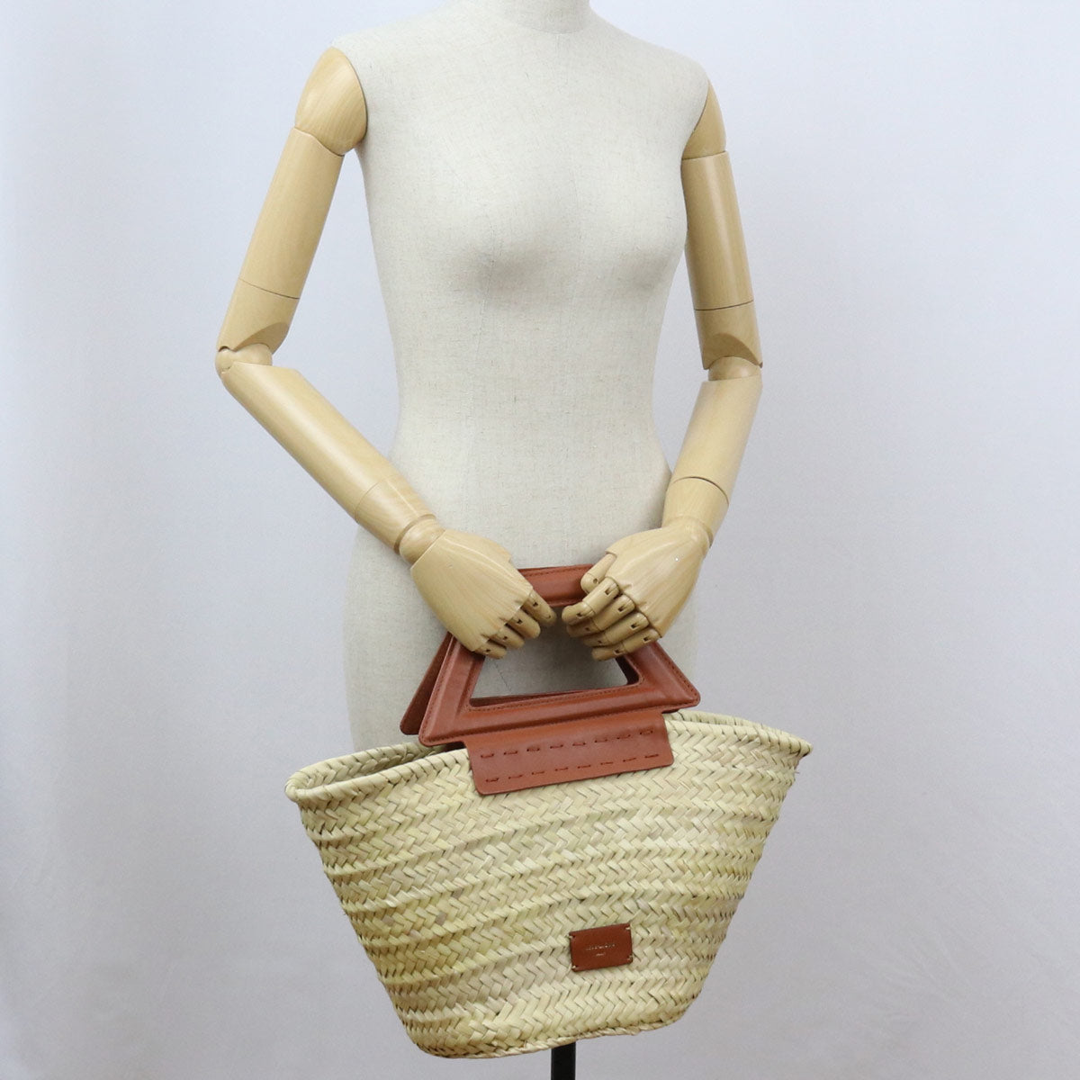 ゼウスディオーネ カゴバッグ レディース ラフィア/ストロー/レザー ギリシャ ACBA426 TABACO ベージュ系 バッグ ZEDACBA426021