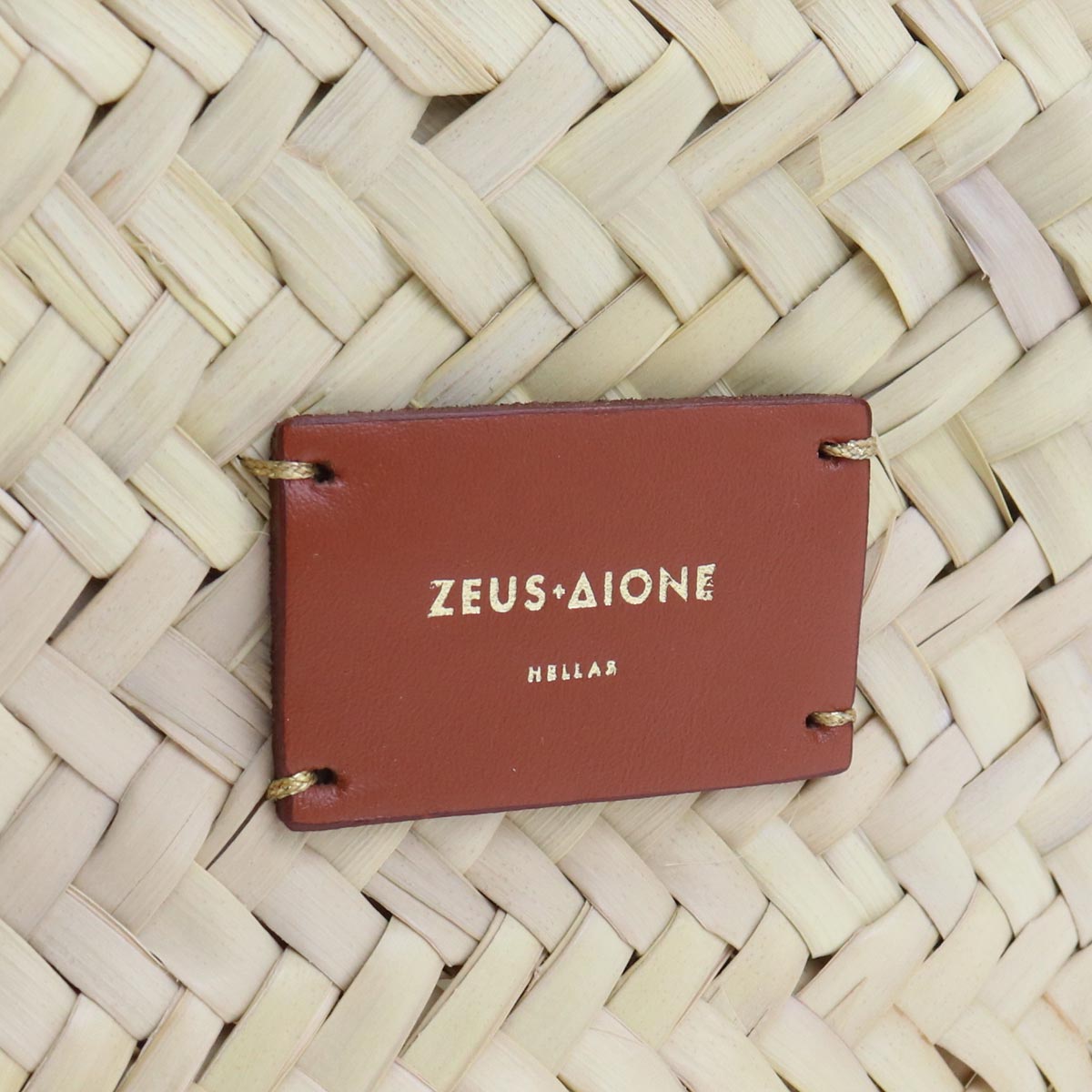 ゼウスディオーネ カゴバッグ レディース ラフィア/ストロー/レザー ギリシャ ACBA426 TABACO ベージュ系 バッグ ZEDACBA426021