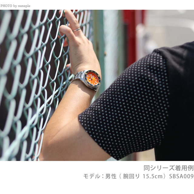 ファッション美品❗SEIKO5️⃣スポーツ【オレンジ】海外モデル⚡人気⚡メンズ腕時計