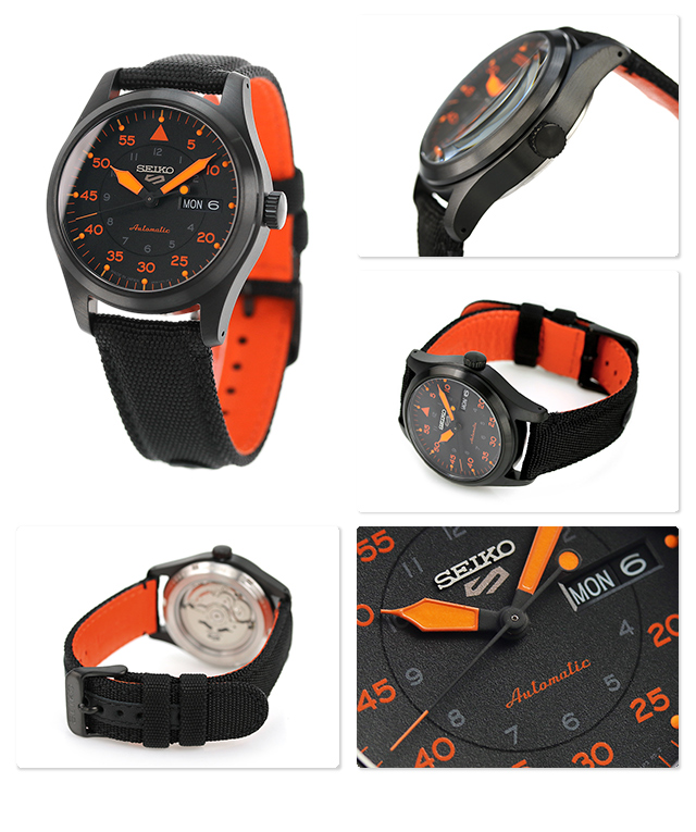 セイコー5 スポーツ フィールド ストリート スタイル MA-1 流通限定モデル 自動巻き メンズ 腕時計 SBSA143 Seiko 5 Sports