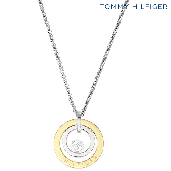 トミーヒルフィガー Tommy Hilfiger 2780538 ロゴ サークル ネックレス