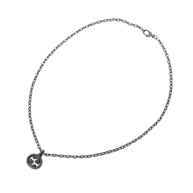 グッチ ネックレス インターロッキングG sterling silver ユニセックス