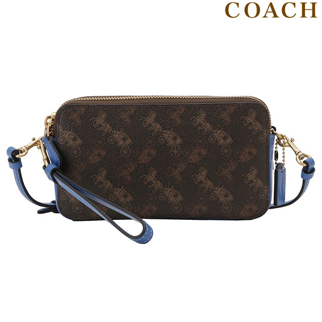 COACH コーチ ショルダーバッグ ホース＆キャリッジ クロスボディ