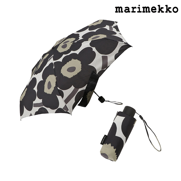 マリメッコ marimekko ウニッコ柄 花柄 折りたたみ傘