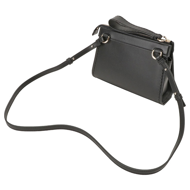 クロエ Chloe CHC22WP214I90 001 エディス 2WAY ミニバッグ クラッチバッグ ショルダーバッグ ブラック レディース  EDITH CROSSBODY POUCH