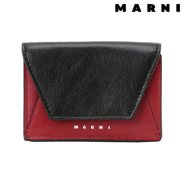 マルニ MARNI PFMI0052U0 P2644 Z590N カラーブロック 三つ折り財布