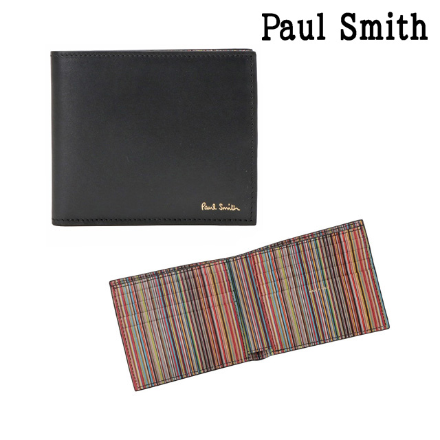 ポールスミス PAUL SMITH M1A 4832 BMULTI 79 二つ折り財布 (小銭入れ