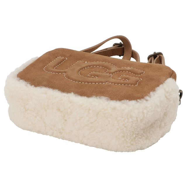 アグ UGG 1113870 CHESTNUT ジェニー ロゴステッチ シープスキン ボア