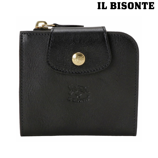 受注製作【新品】IL BISONTE　イルビゾンテ　財布　ブラック 小物