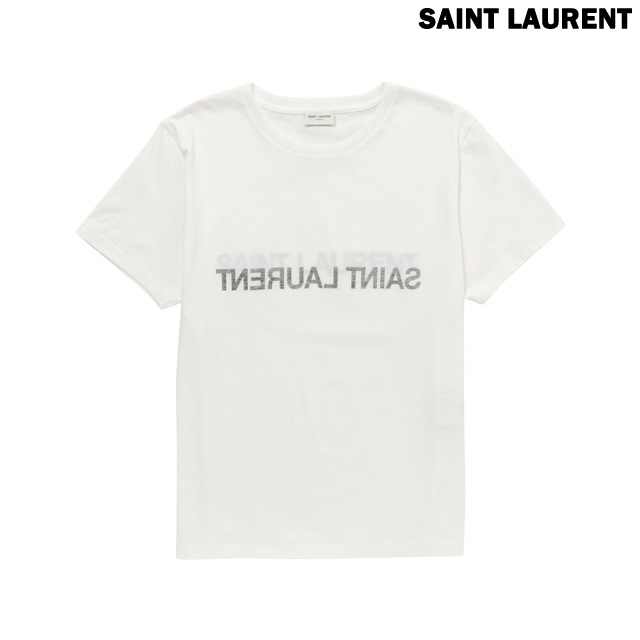 Saint Laurent サンローラン　Tシャツ MTシャツ/カットソー(半袖/袖なし)